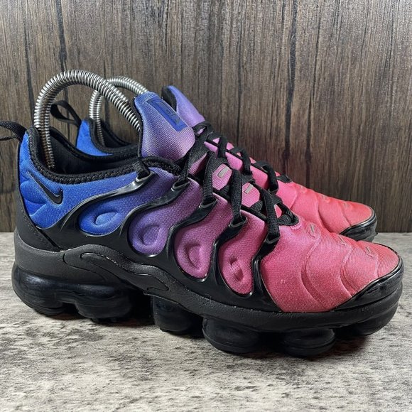 Nike Shoes - Nike Air VaporMax Plus Black/Blue/Pink/Purple 2022 Shoes Sneakers Women’s Size 7